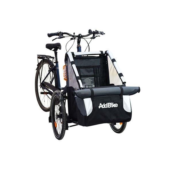 Remorque avant vélo pour transport d'enfant - Kit Kid AddBike