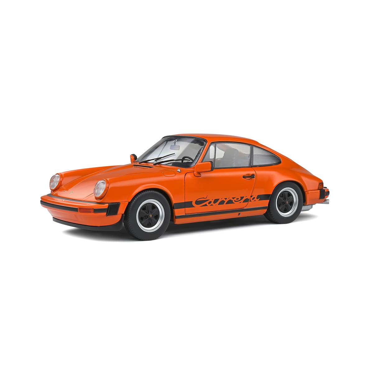 Miniature Porsche 911 3,0 Carrera Gulf Orange 1977 1/18