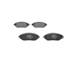 4 plaquettes de frein avant Bosch BP1991