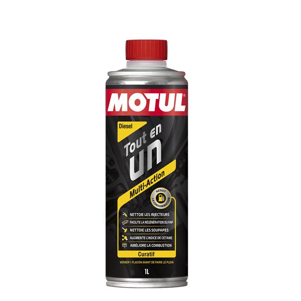 Décrassant moteur Tout en 1 Diesel Motul 1 L