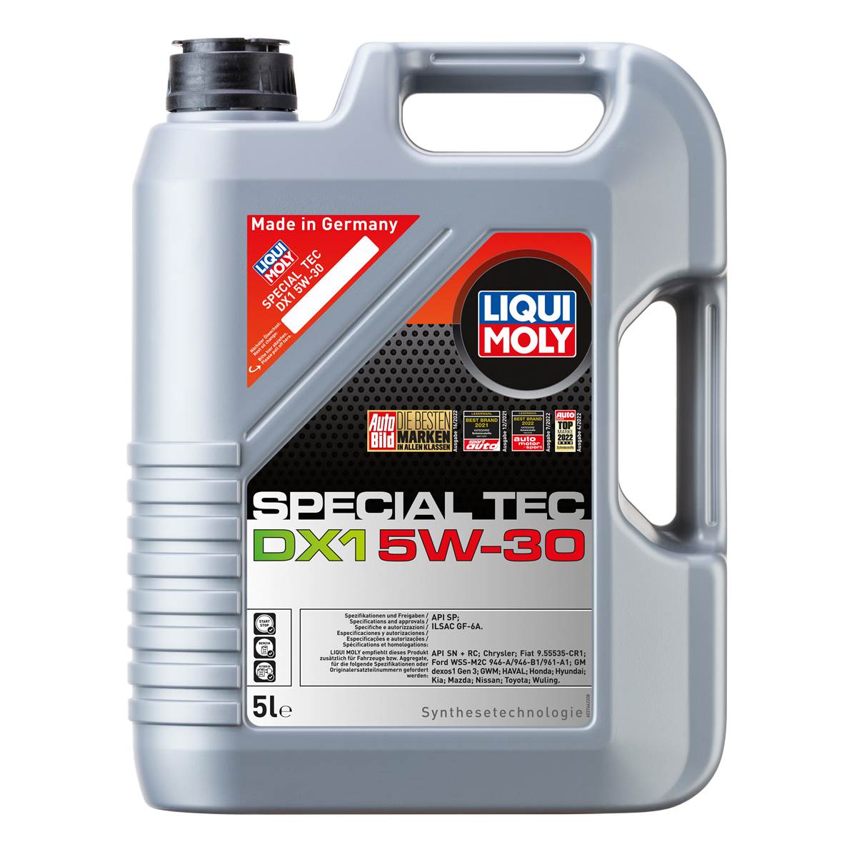 Huile Moteur Liqui Moly Essence/diesel Spécial Tec Dx1 5w30 5l