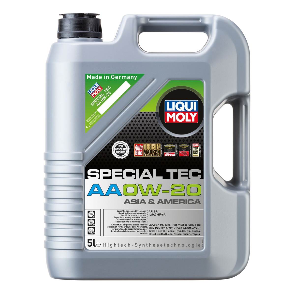 Huile Moteur Liqui Moly Special Tec Aa 0w20 5l