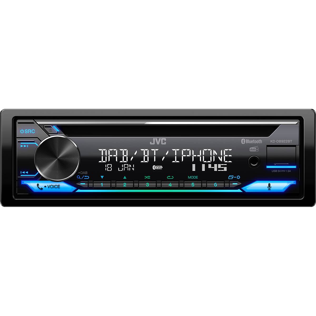 Autoradio Bluetooth Dab+ Kd-db922bt Jvc