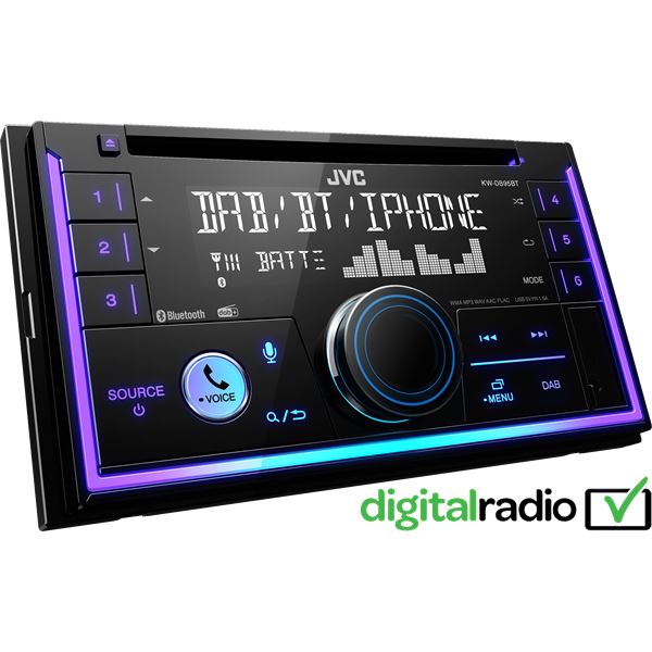 Autoradio DAB+ Bluetooth KW-DB95BT JVC