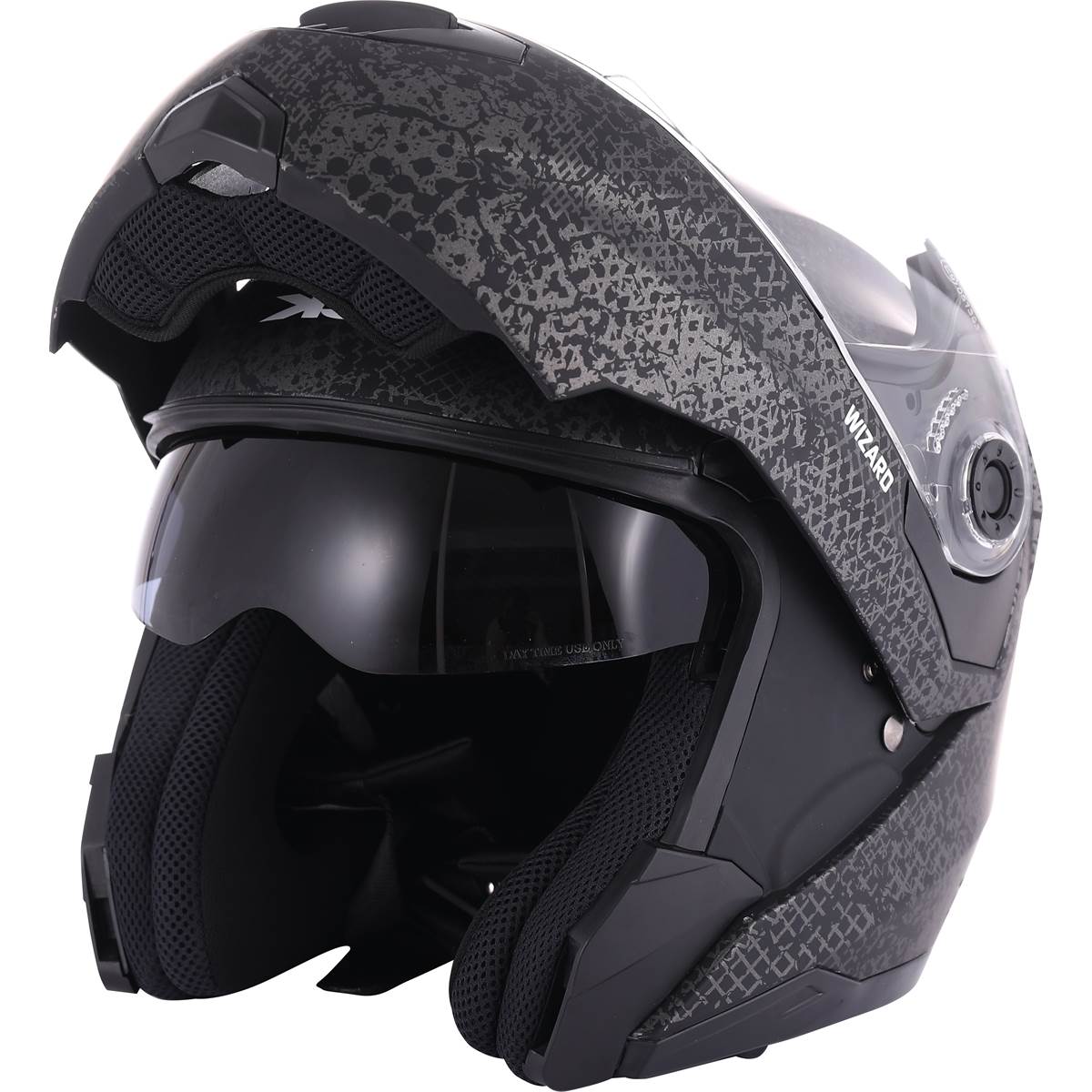 Casque Moto Modulable Wizard Taille Xl Ksk