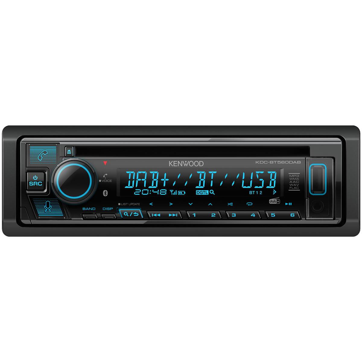 Autoradio Kdc-bt560dab + Antenne Dab+ Kenwood
