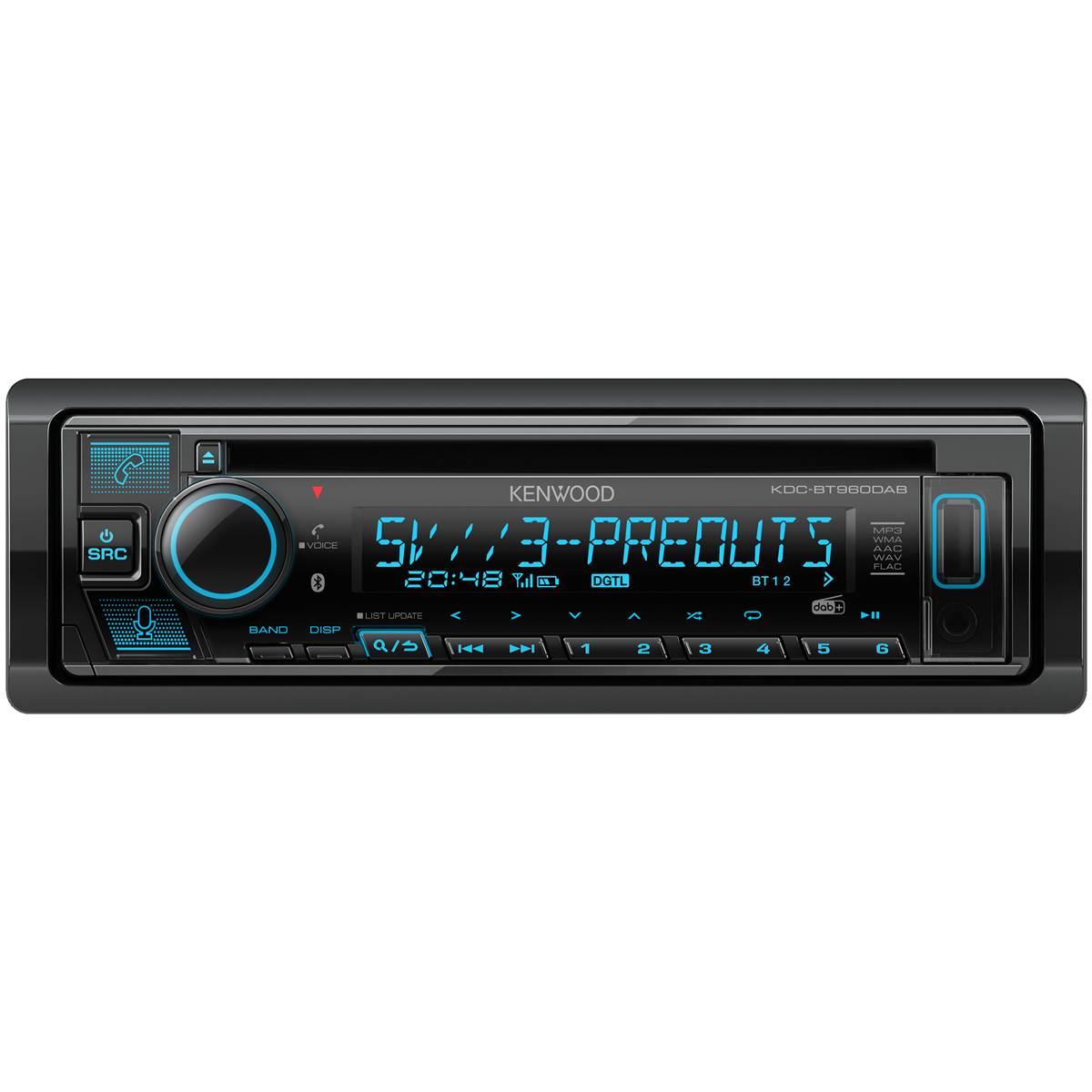Autoradio Kdc-bt960dab + Antenne Dab+ Kenwood