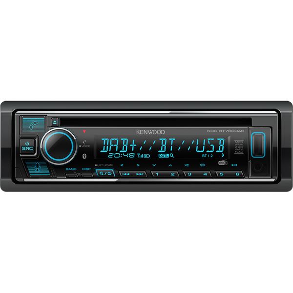 Autoradio KDC-BT760DAB + Antenne DAB+ Kenwood