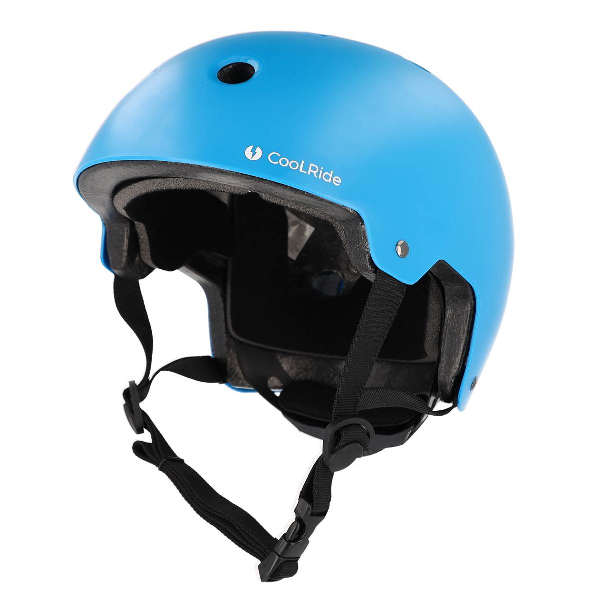 Casque Vélo, Trottinette Enfant Coolride Bleu T48-54