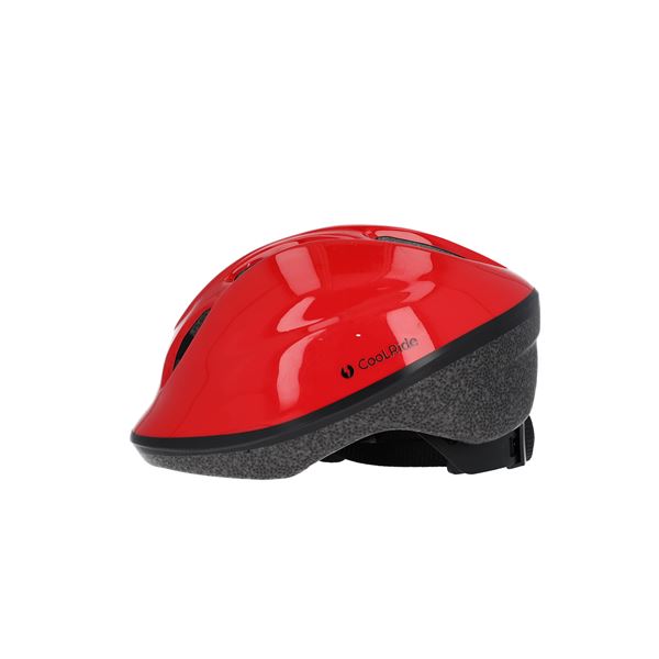 Casque Vélo Trottinette Enfant Coolride Rouge T48 54 Feu Vert