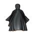 Poncho de pluie réfléchissant pour vélo et trottinette CASR Noir