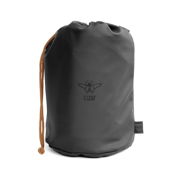 Poncho de pluie réfléchissant pour vélo et trottinette CASR Noir