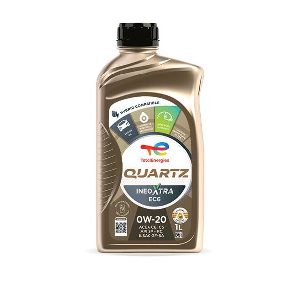 Huile Moteur TOTAL Quartz Inéo Xtra EC6 5 0W20 C5/C6 Essence/Diesel 1L