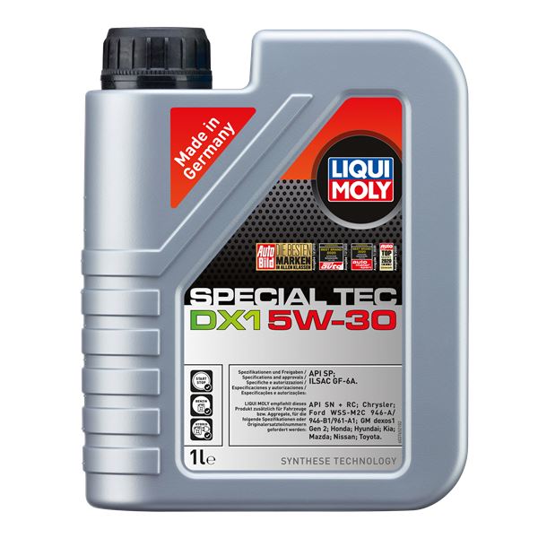 Huile moteur LIQUI MOLY Essence/Diesel Spécial Tec DX1 5W30 1L