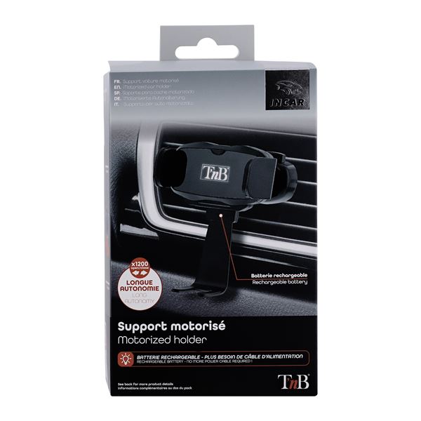 Support pour grille d'aération motorisé sans fil T'nB