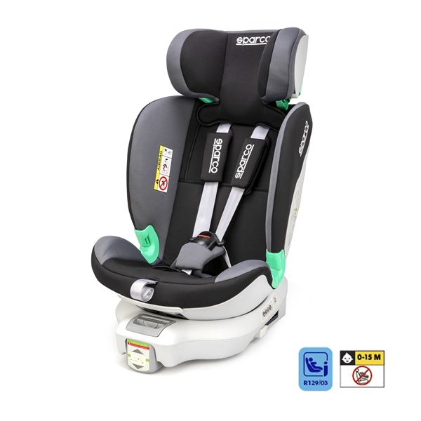 Siège auto rotatif 360° SPARCO SK6000I i-size 40-135 cm