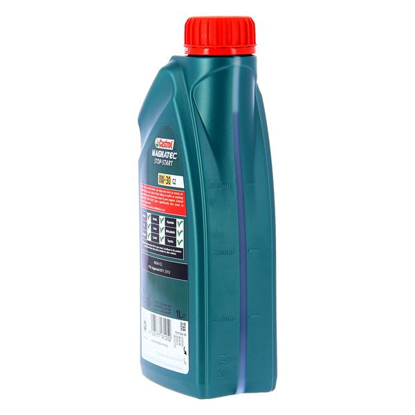 Huile moteur CASTROL Magnatec Stop-Start 0W-30 C2 Essence/Diesel 1L