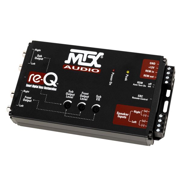 MTX re-Q - Processeur complet câbles HP vers RCA sans perte de qualité sonore