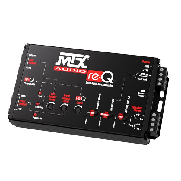 MTX re-Q - Processeur complet câbles HP vers RCA sans perte de qualité sonore