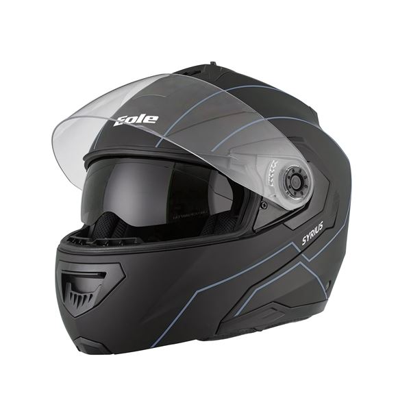 Casque Modulable DS Syrius Blue Eole Taille XL