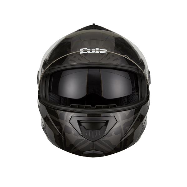 Casque Moto Eole Subtle Noir Mat Taille L (59-60cm) - Homologué ECE 22.06 | Confort Urbain Et Route