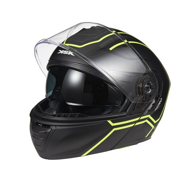 CASQUE MODULABLE DS SKYLINER YELLOW TM