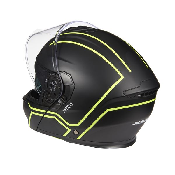 CASQUE MODULABLE DS SKYLINER YELLOW TM