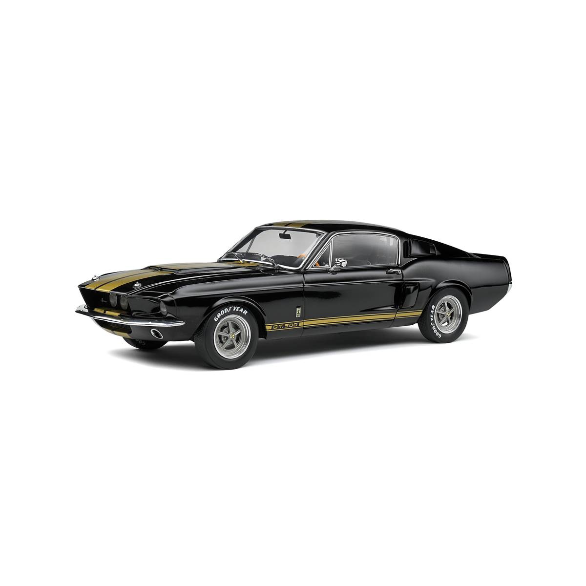 Voiture 1/18ème Shelby Gt500 Black 1967