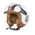 Casque moto Jet NS Blanc taille M Eole
