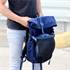 Sac à dos vélo bleu URBAN RETRO