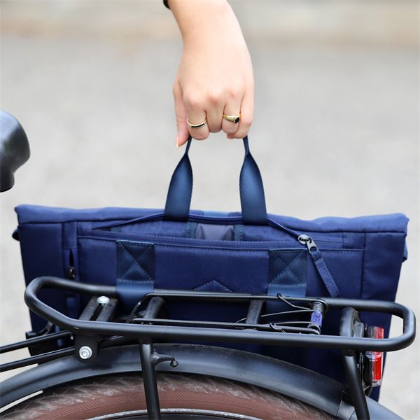 Sac à dos vélo bleu URBAN RETRO