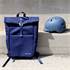 Sac à dos vélo bleu URBAN RETRO