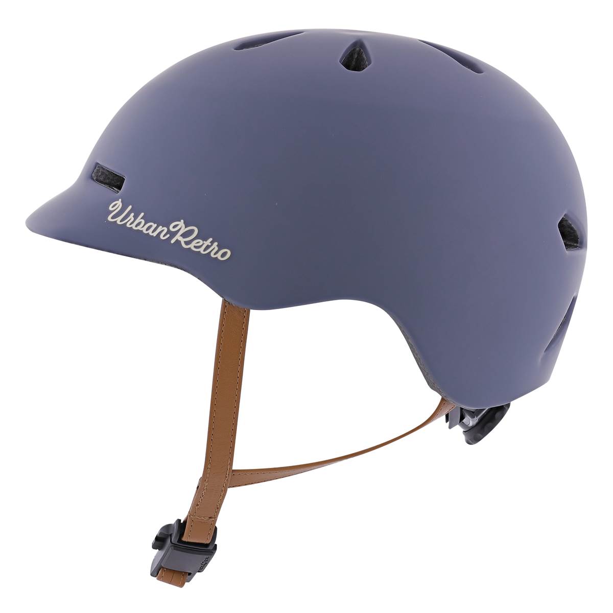 Casque Vélo Bleu Taille L Urban Retro