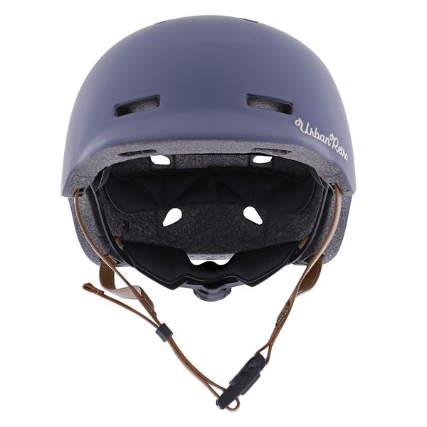 Casque vélo bleu Taille L URBAN RETRO