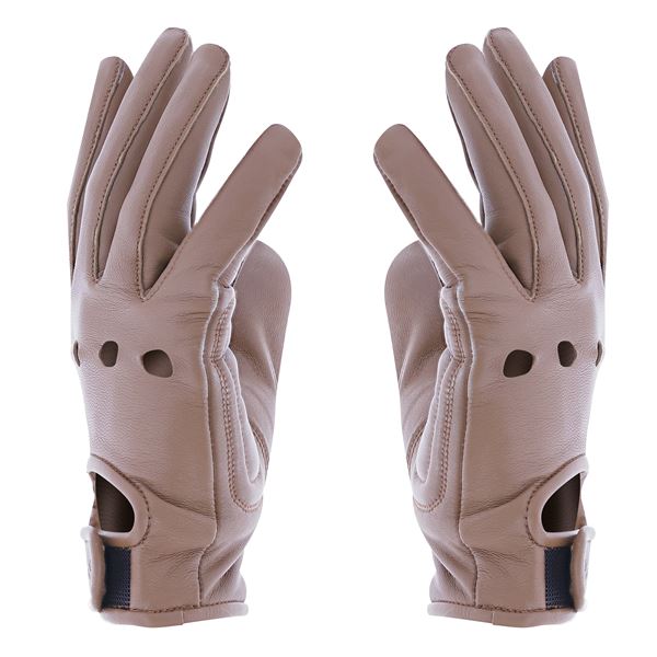 Gant de protection vélo cuir  URBAN RETRO