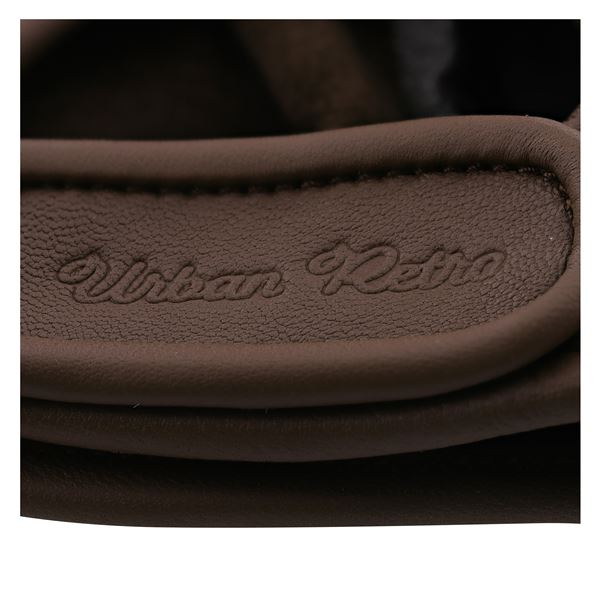 Gant de protection vélo cuir  URBAN RETRO