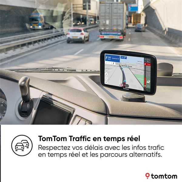 Appli TomTom GO, navigation pour les camions - FranceRoutes
