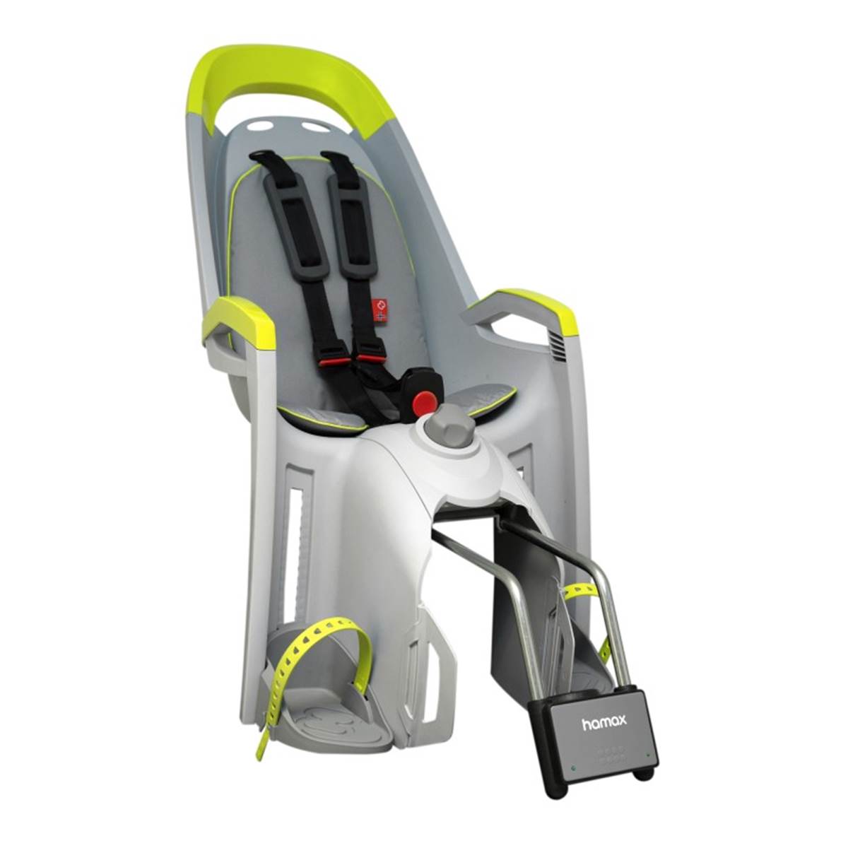 Porte-bébé Hamax Fixation Cadre Amaze Gris-jaune