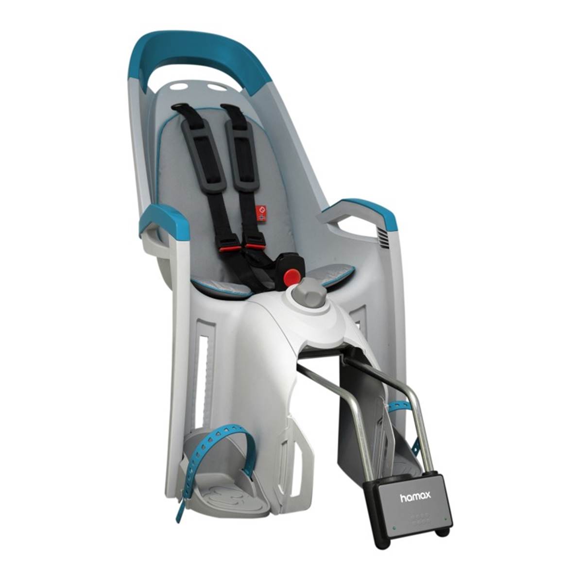 Porte-bébé Hamax Fixation Cadre Amaze Gris-bleu Pétrole