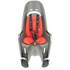 Porte-bébé ZENITH gris-rouge fixation porte-bagage - HAMAX