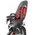Porte-bébé ZENITH gris-rouge fixation porte-bagage - HAMAX