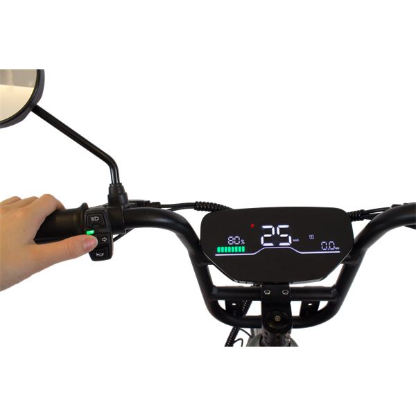 Cyclomobile homologué Wimob vert kaki Wispeed