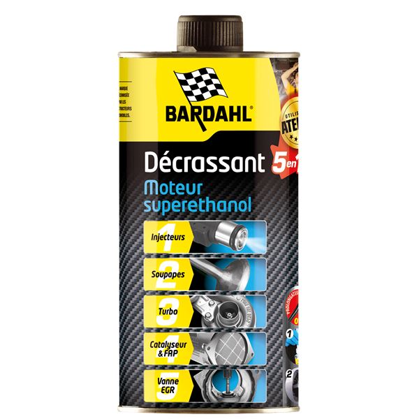 Décrassant moteur 5 en 1 Super Ethanol E85 Bardahl 1 L