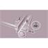 4 adaptateurs T-slot Montblanc