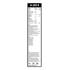 2 balais d'essuie-glace Bosch A102S
