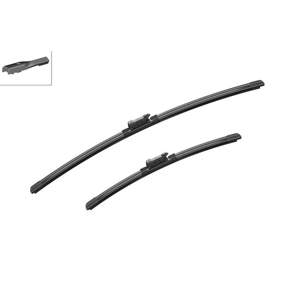 2 balais d'essuie-glace Bosch 420V