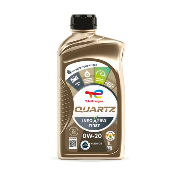 Huile moteur TOTAL Quartz Ineo Xtra First Essence/Diesel 0W20 1L