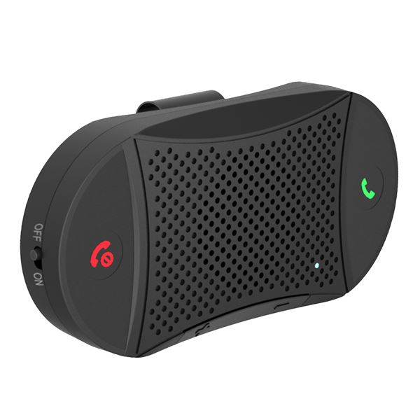 Kit main libre bluetooth pour voiture smartphone pare-soleil haut-parleur  (noir)