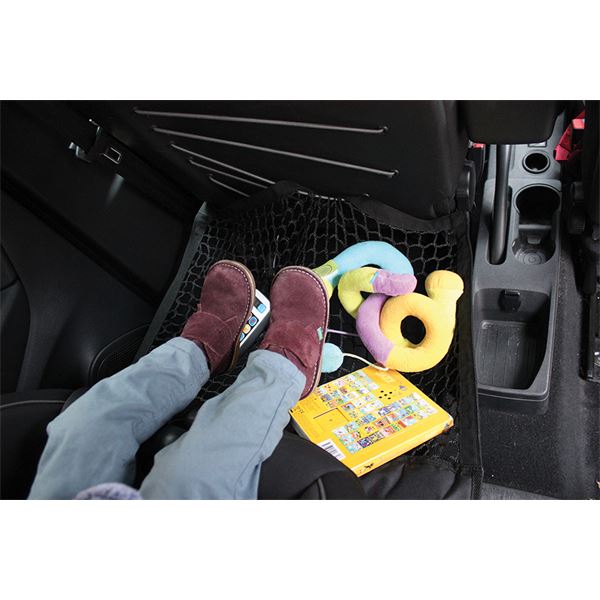 ECENCE 2x Protège-Siège Voiture Enfant Feutre - 60cm - 7 Poches + Support Tablette - Pour Rangement Et Propreté