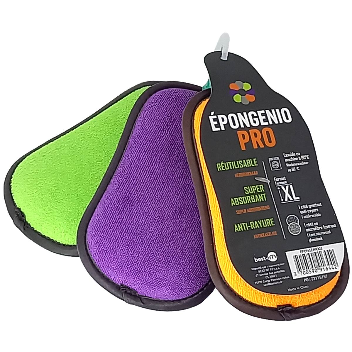 Eponges Anti-rayures Epongenio Xl X3